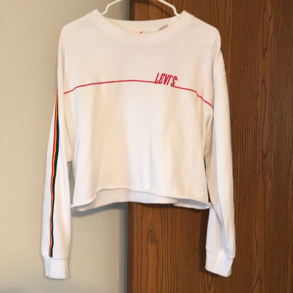 Levi’s cropped t-shirt